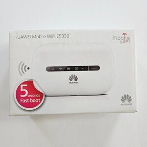 NIB Huawei Mobile WiFi E5330Bs-6 Portable 3G Wi-Fi Hotspot Router in White